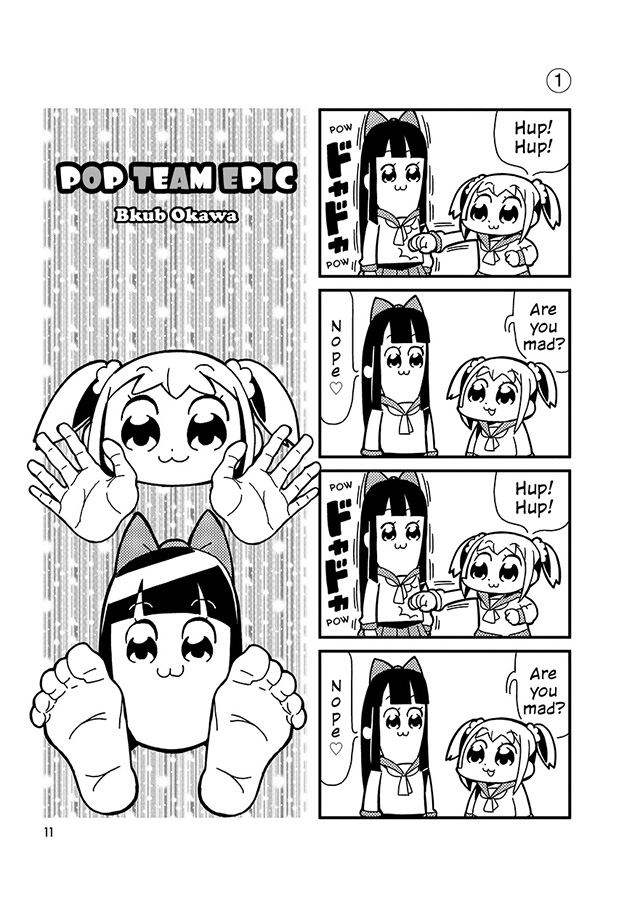 Pop Team Epic by Bkub Okawa